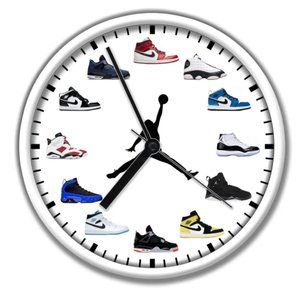 Air Jordan clock Jordan shoes NEW CLOCK